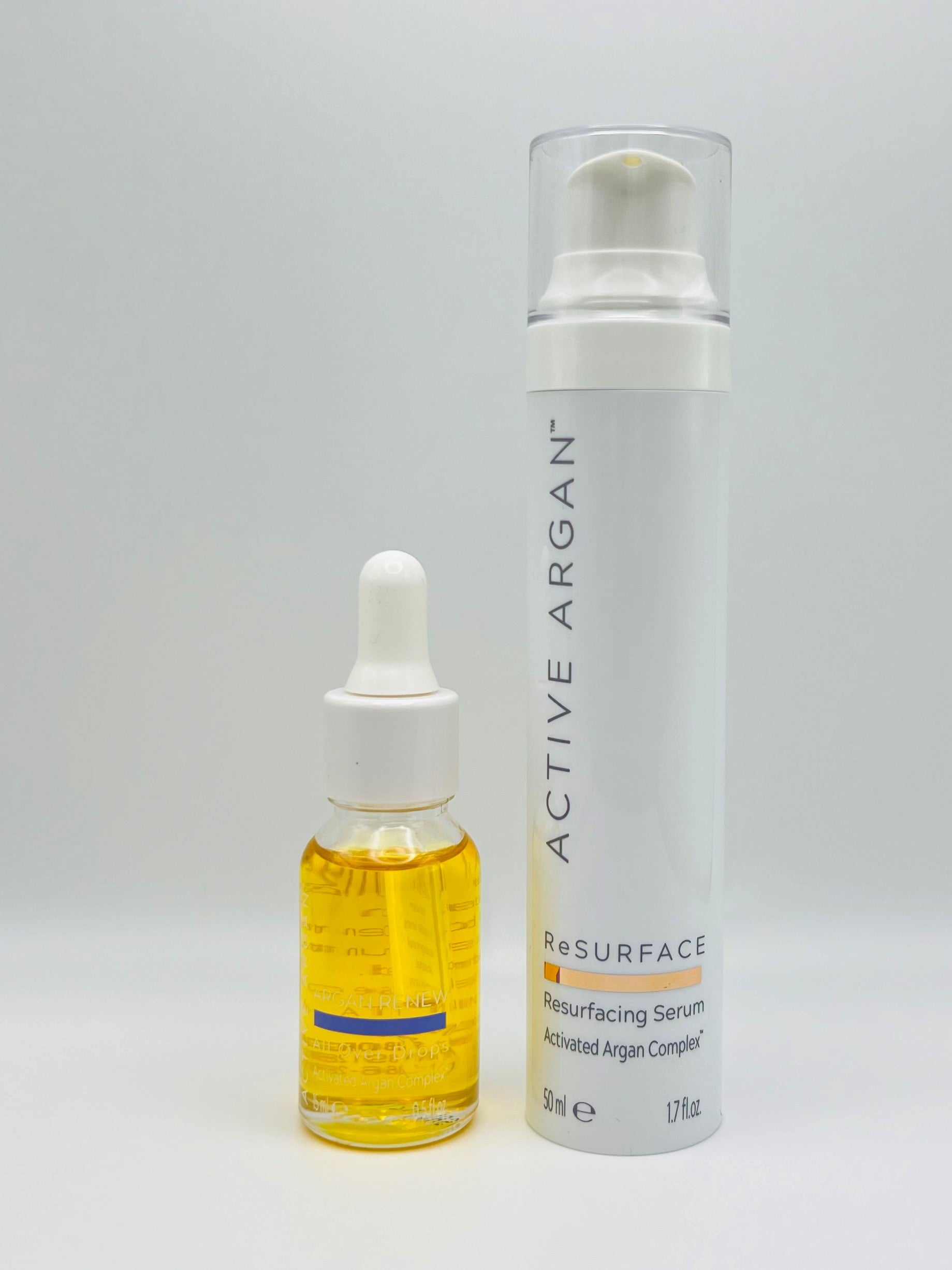 Active Serum 30ml 2本セット Resurfacing Serum + All Over Drops Duo | active argan